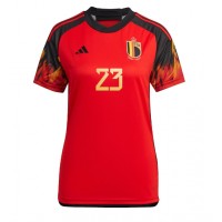 Belgia Michy Batshuayi #23 Hjemmedrakt Dame VM 2022 Kortermet